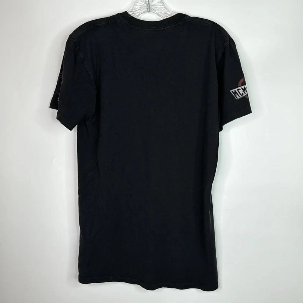 Fox Rider Black Short Sleeve Tshirt Size Medium